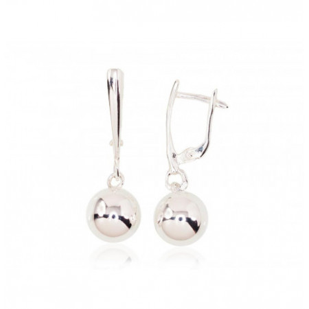 Sudraba auskari ar 'angļu'...