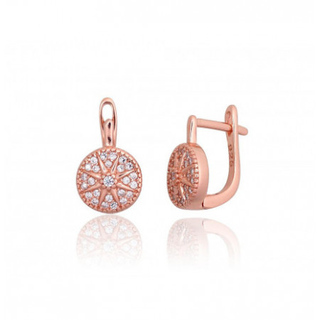 Sudraba auskari ar 'angļu'...