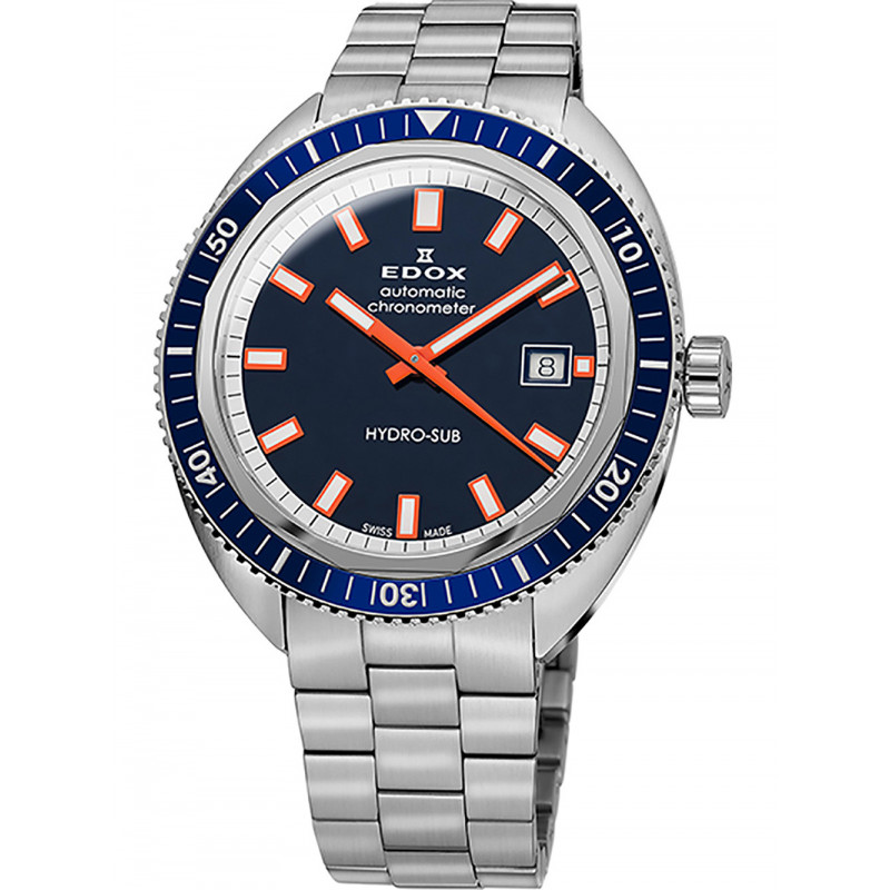 Edox 80128-3BUM-BUIO laikrodis Edox 80128-3BUM-BUIO laikrodis