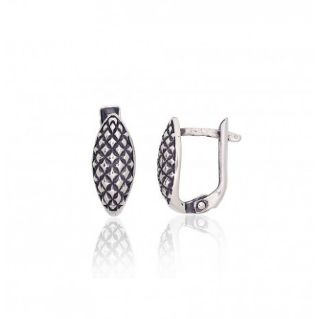 Sudraba auskari ar 'angļu'...