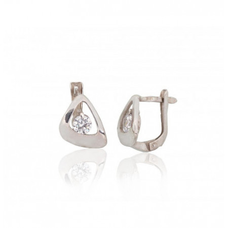 Sudraba auskari ar 'angļu'...