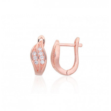 Sudraba auskari ar 'angļu'...