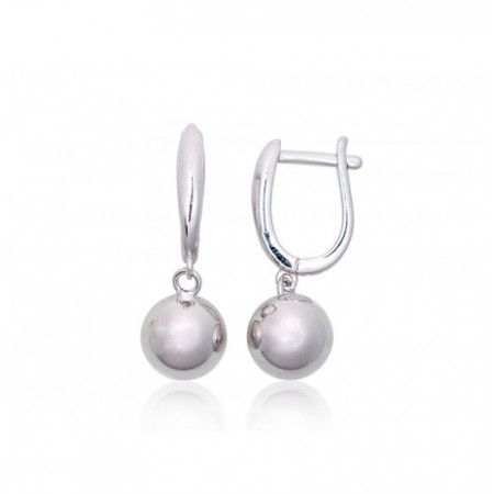 Sudraba auskari ar 'angļu'...