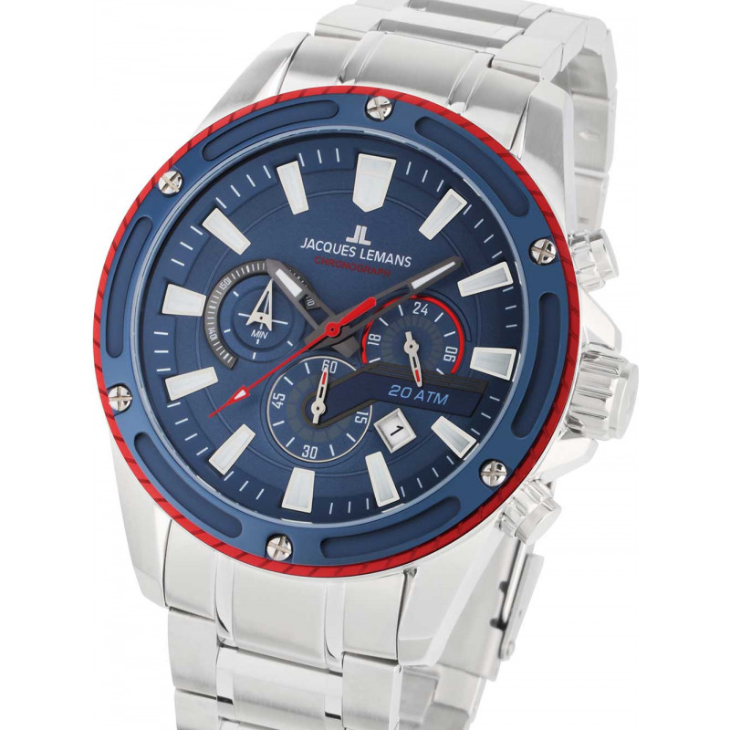 Jacques Lemans 1-2141F laikrodis Jacques Lemans 1-2141F laikrodis