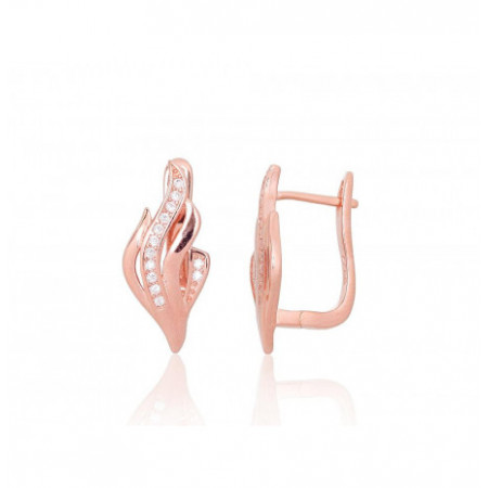 Sudraba auskari ar 'angļu'...