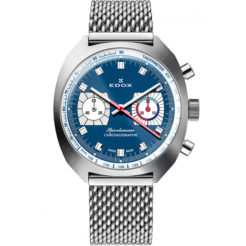 Edox 08202-3BU-BUIN laikrodis Edox 08202-3BU-BUIN laikrodis