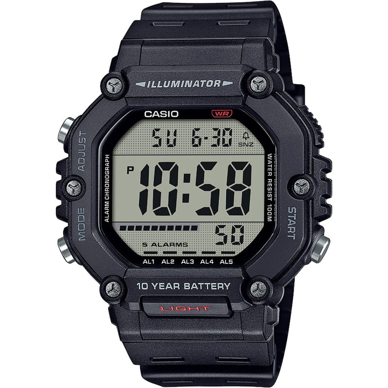 Casio AE-1600H-1AVEF laikrodis Casio AE-1600H-1AVEF laikrodis