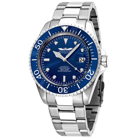 Perigaum P-1308-SS-BL laikrodis