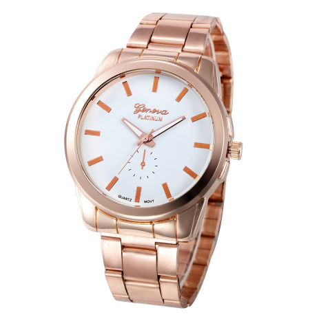 LAIKRODIS „GENEVA ROSE GOLD“