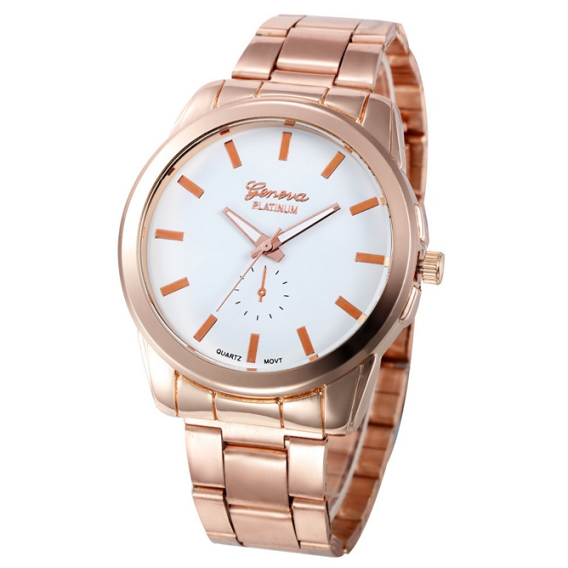 LAIKRODIS „GENEVA ROSE GOLD“