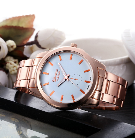 LAIKRODIS „GENEVA ROSE GOLD“