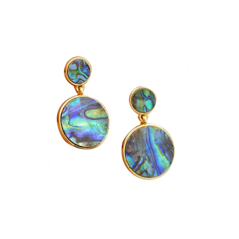 AUSKARAI „GEOMETRIC“, 18K PAAUKSAVIMAS