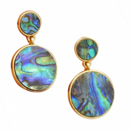 AUSKARAI „GEOMETRIC“, 18K PAAUKSAVIMAS