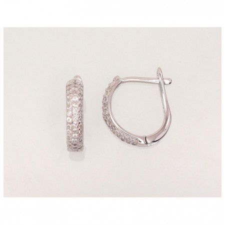 Sudraba auskari ar 'angļu'...