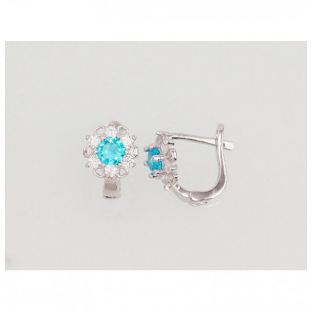 Sudraba auskari ar 'angļu'...