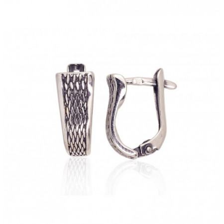 Sudraba auskari ar 'angļu'...